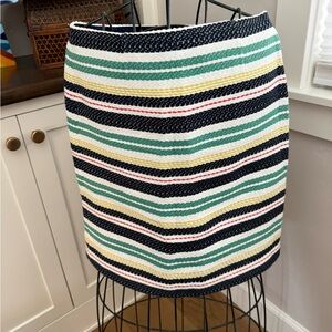 Brooks Brothers Multicolor Striped Mini Skirt